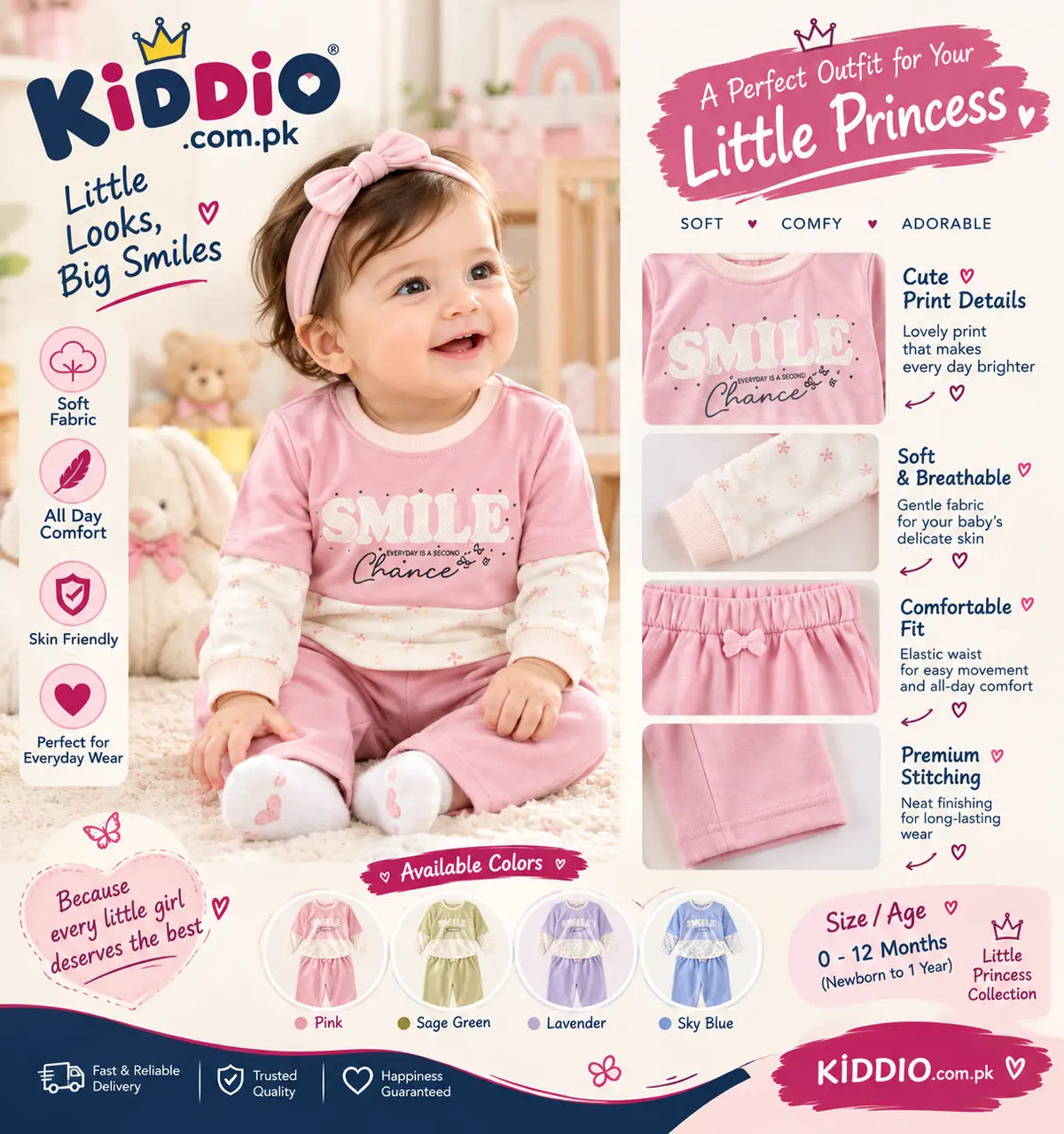 KIDDIO Infants Co-Ord Set -1039
