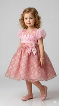 Girl's Floral Party Dress