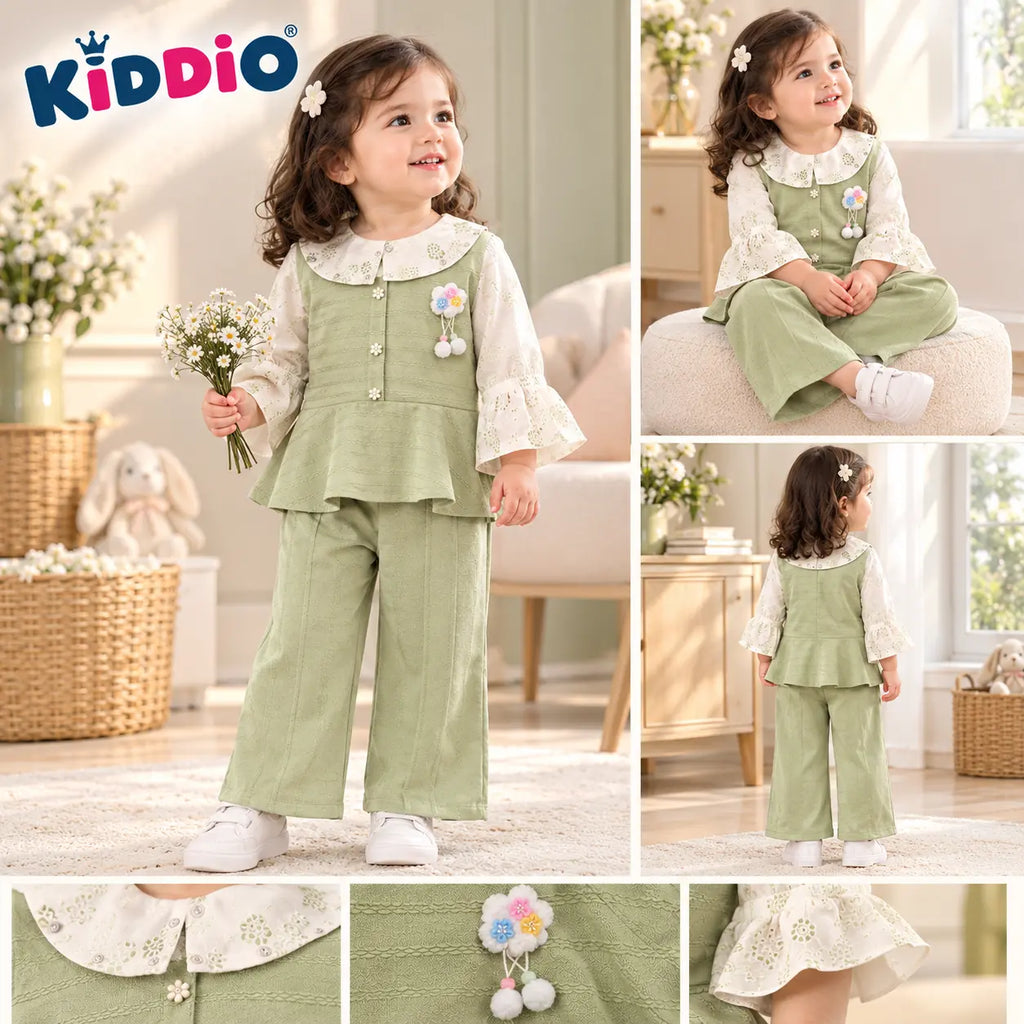 KIDDIO Girls Co-Ord set -1034