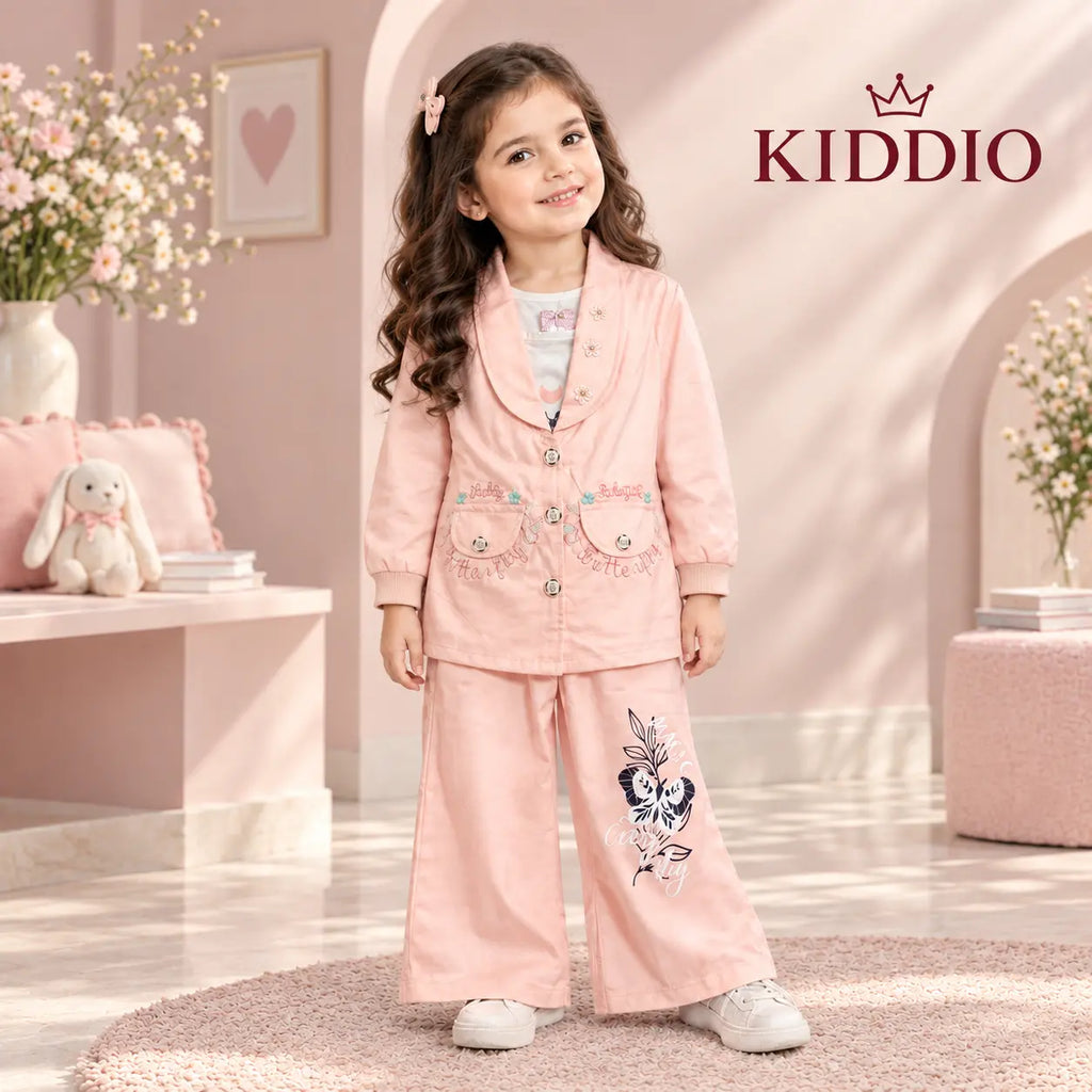 KIDDIO Girls Co-Ord Set - 1032