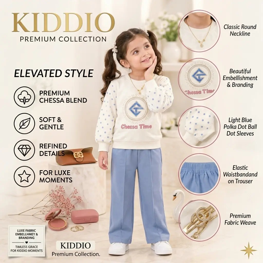 KIDDIO Girls Co-Ord set 1045