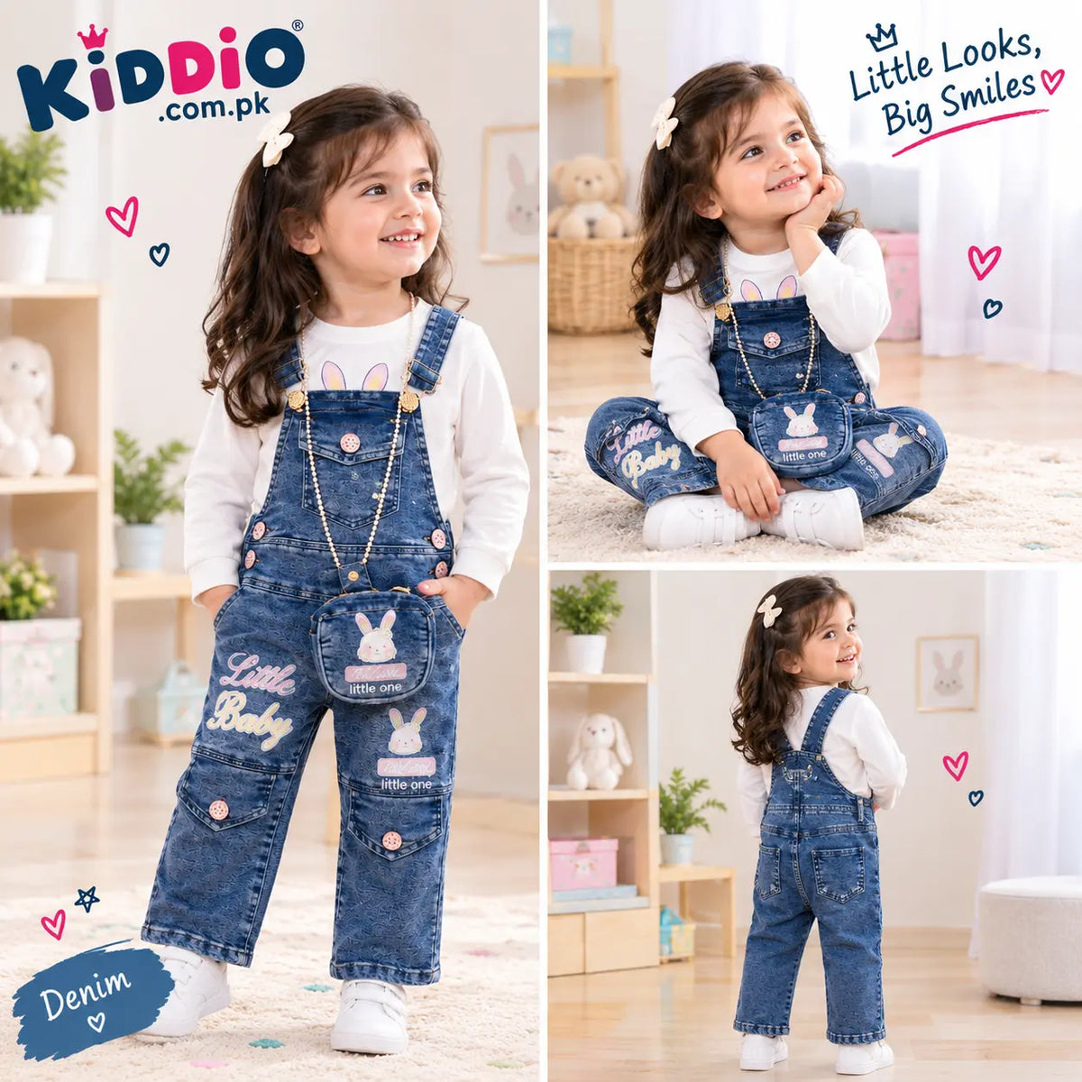 KIDDIO Romper for Girls- 1036